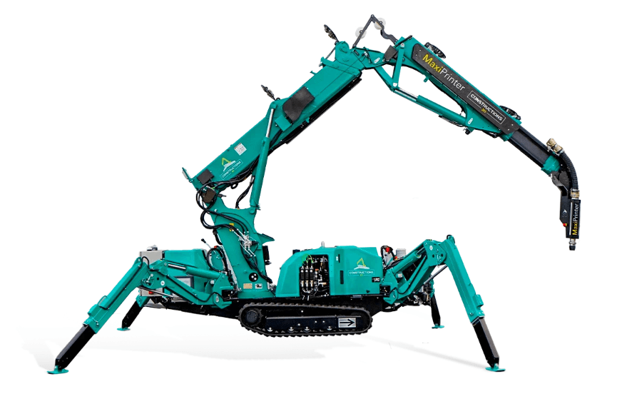 MaxiPrinter 3D concrete printing machine by Constructions-3D